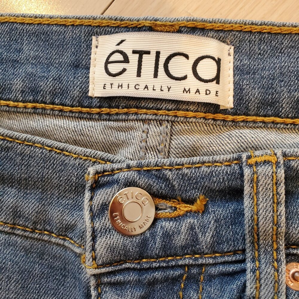 ÉTICA ! Romi Mid Rise Wide Leg - coba Denim(27) - Picture 5 of 17
